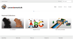 Desktop Screenshot of larsendanmark.dk
